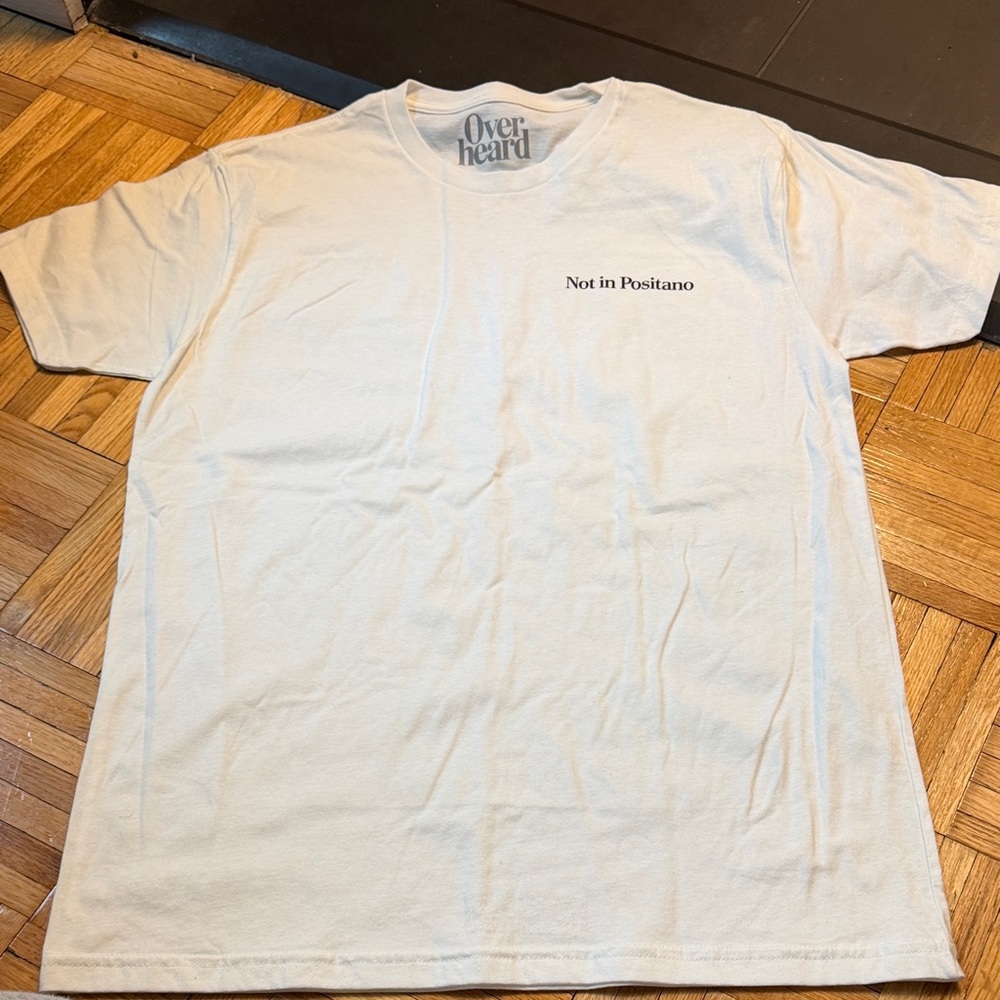 White Short Sleeve Tee for Men